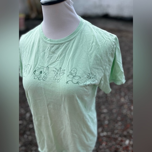 Pokémon Green Grass Type T-Shirt - Picture 4 of 14